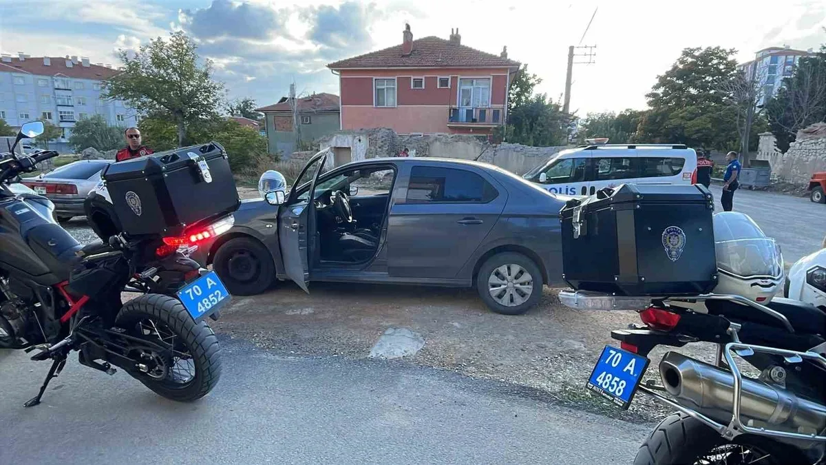 Karaman'da kovalamacanın ardından yakalanan alkollü sürücüye 245 bin TL ceza kesildi