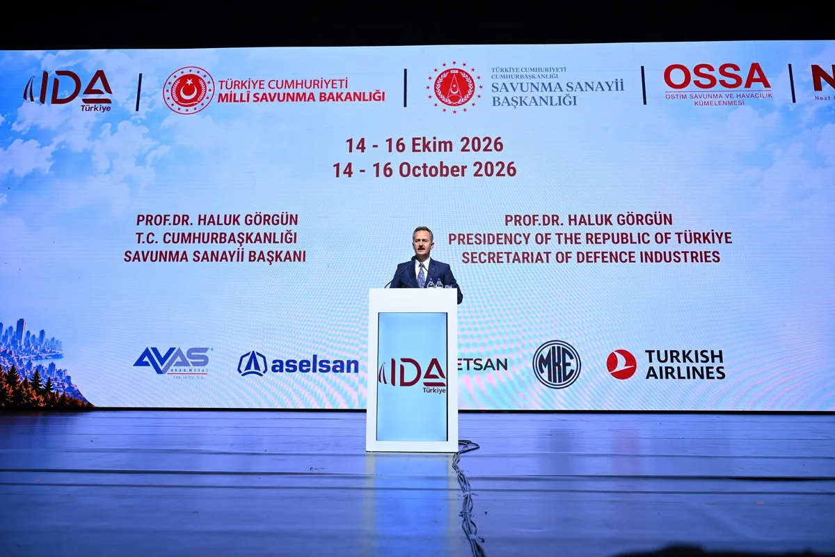 Savunma Sanayi Başkanı Görgün: "Savunma sanayisinde uluslararası iş birliklerini güçlendirmeyi hedefliyoruz"