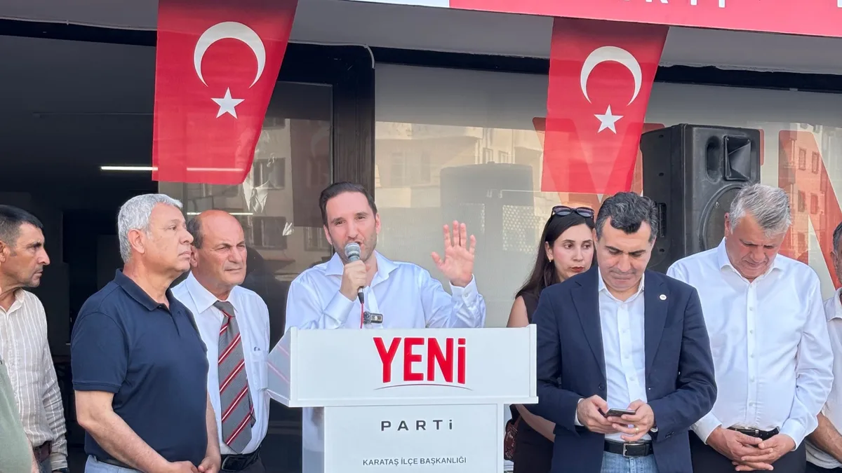 YENİ Partili Bilici, Mersin Limanı'ndan Adana'ya getirilen atıklara dikkat çekti