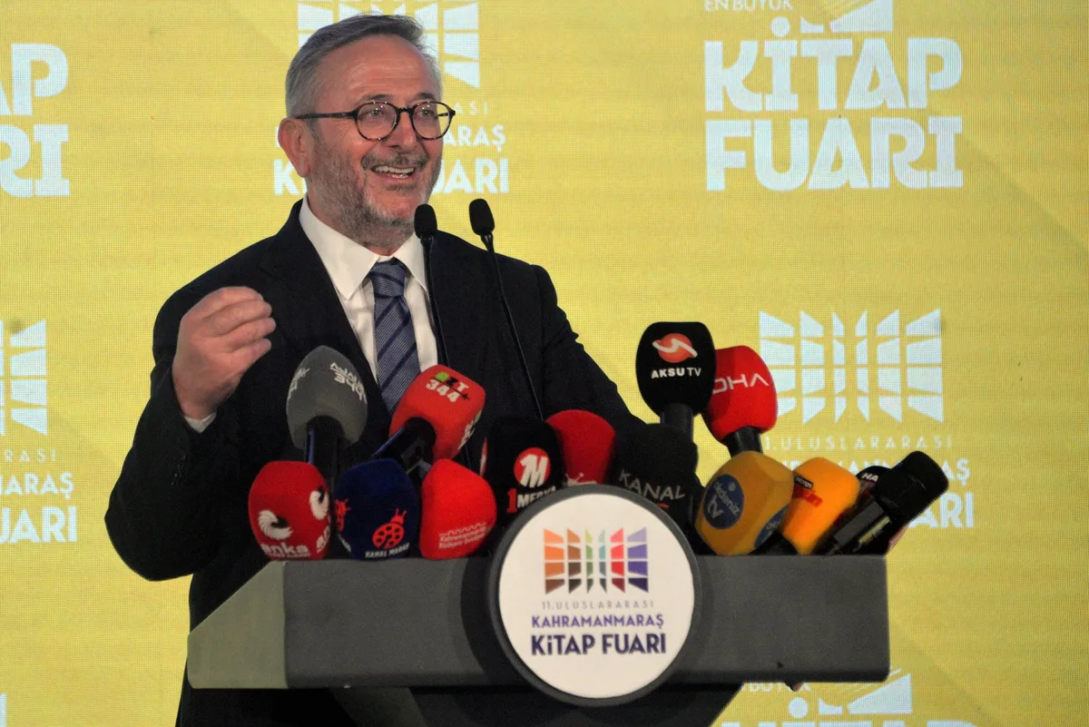 Kahramanmaraş 11'inci Kitap Fuarı açıldı. Açılışa Bakan Yardımcısı Yılmaz katıldı