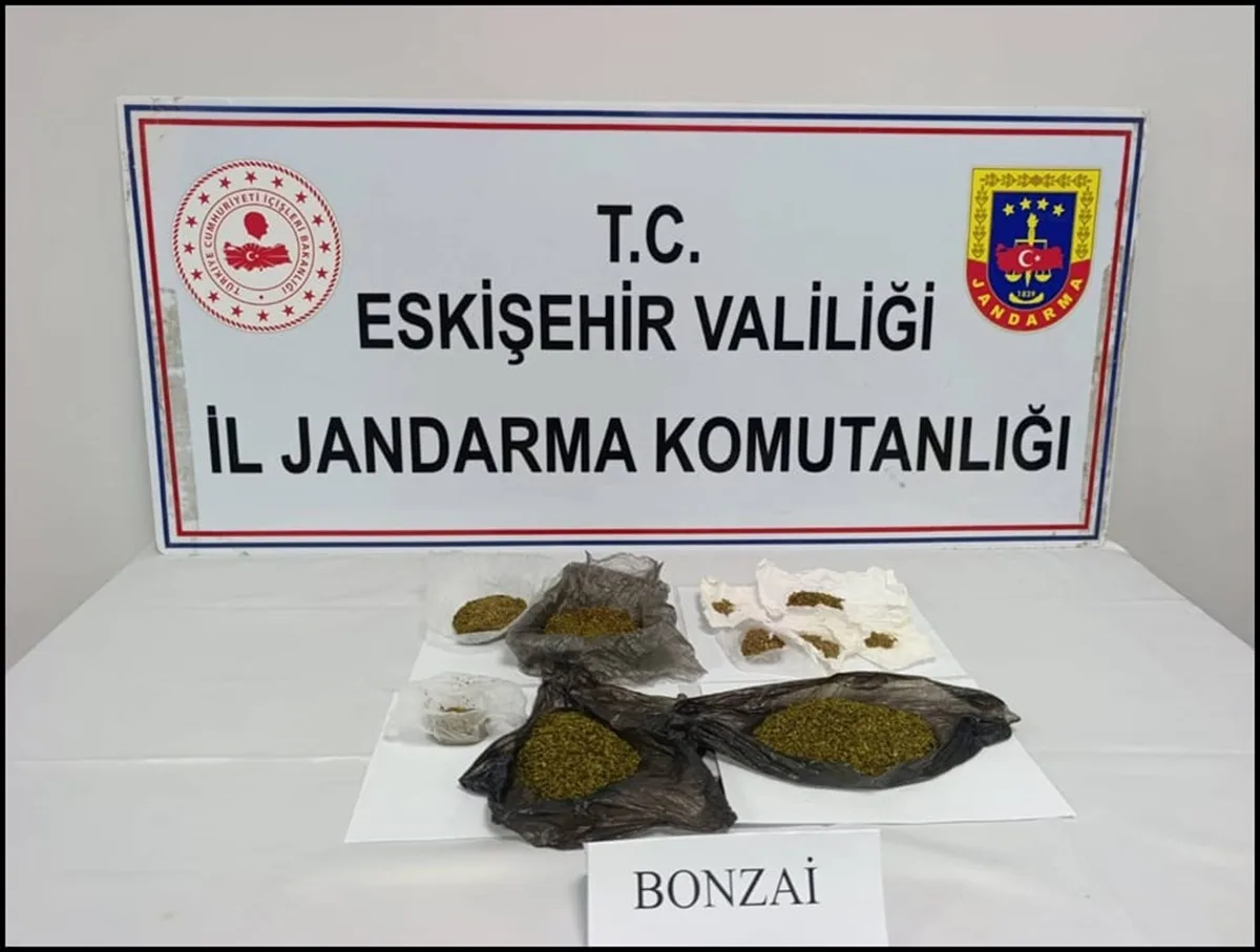 Eskişehir Odunpazarı'nda araçta 174 gram uyuşturucu bulundu, şüpheli tutuklandı
