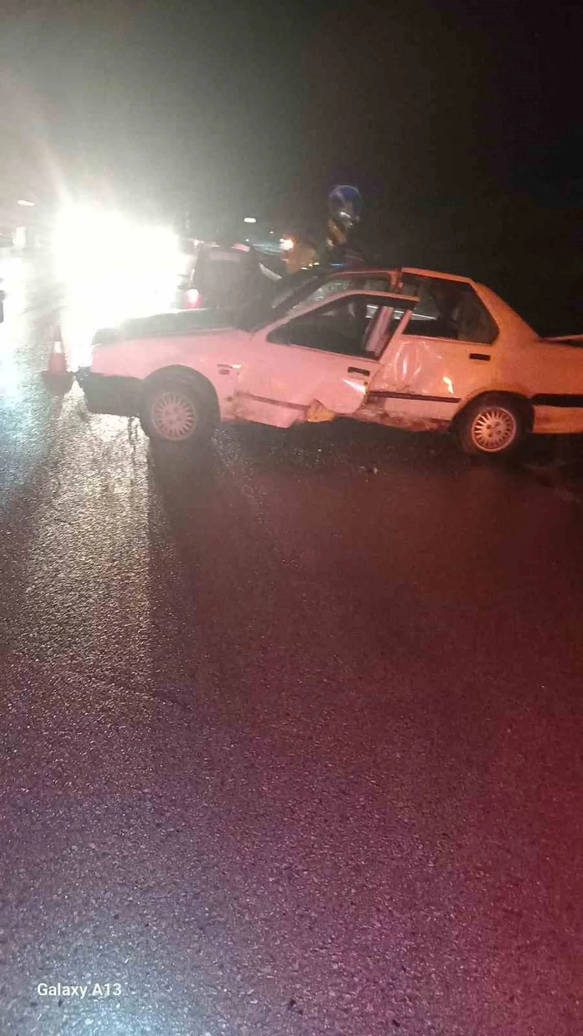 Sivas Koyulhisar'da kontrolden çıkan otomobil devrildi, sürücü öldü, 1 kişi yaralandı