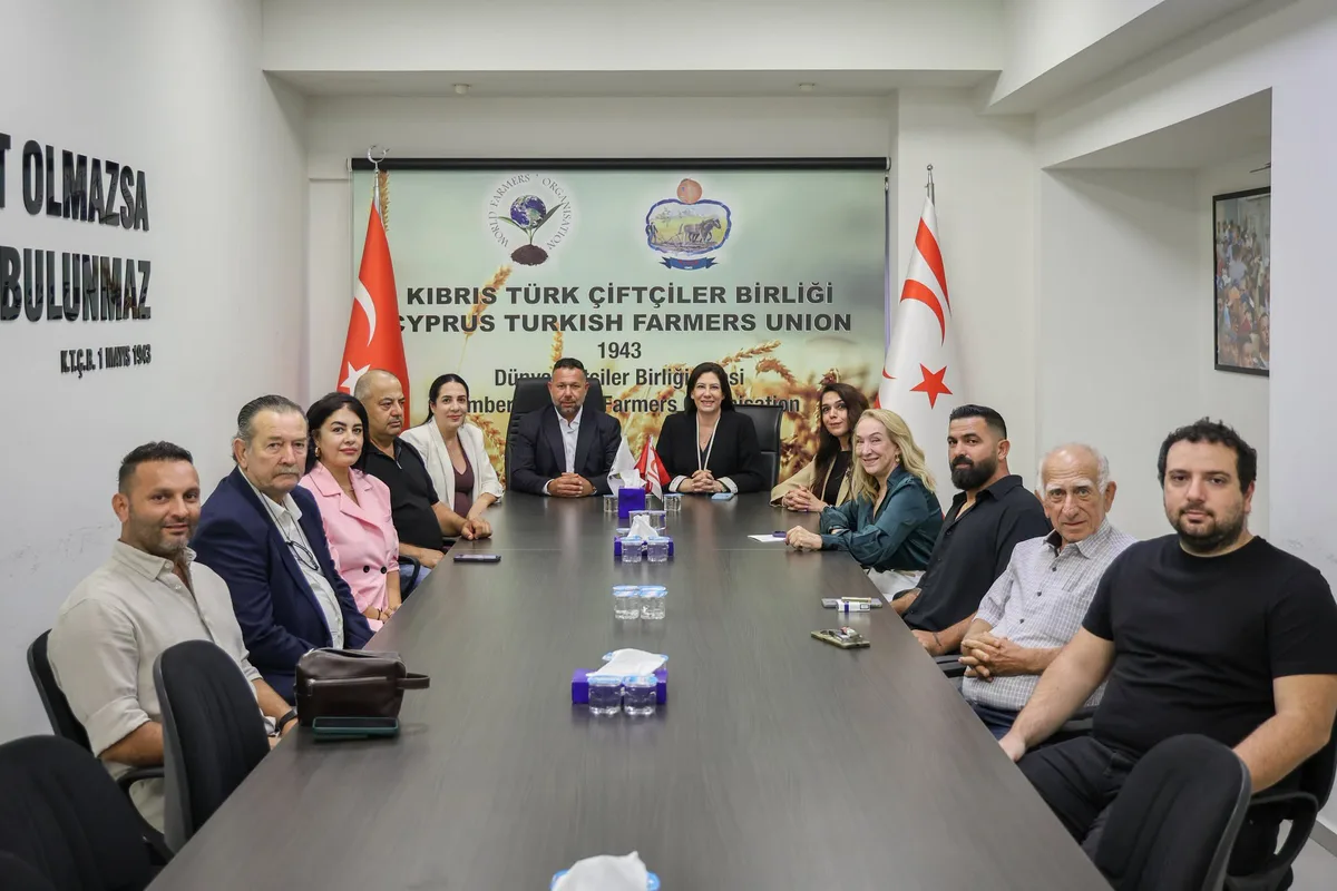 CTP KTÇB'yi ziyaret etti, İncirli planlı tarım politikası izleyeceğini açıkladı