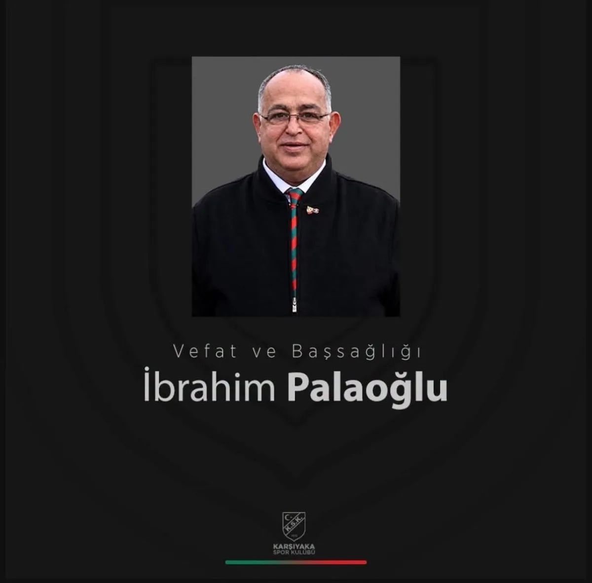 Karşıyaka'nın eski futbol şube başkanı İbrahim Palaoğlu kalp krizi sonrası vefat etti