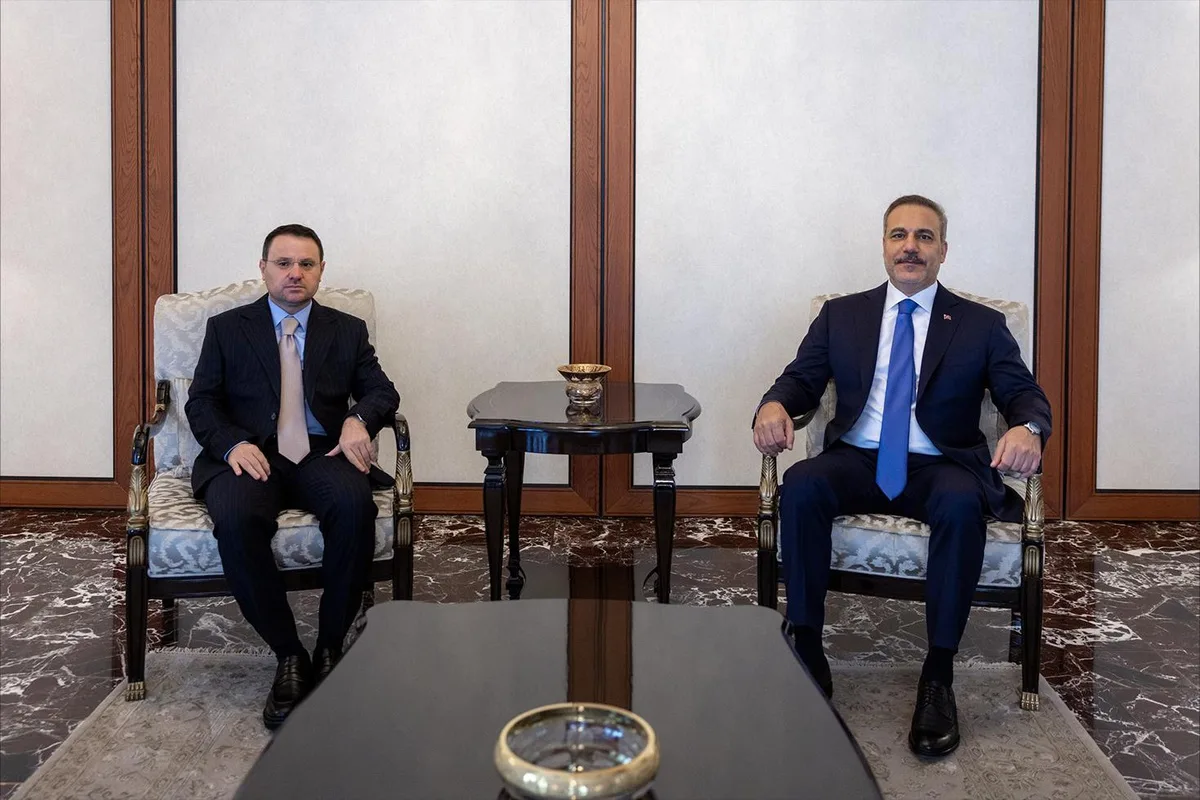 Hakan Fidan ve Akın Gürlek'ten sürpriz görüşme