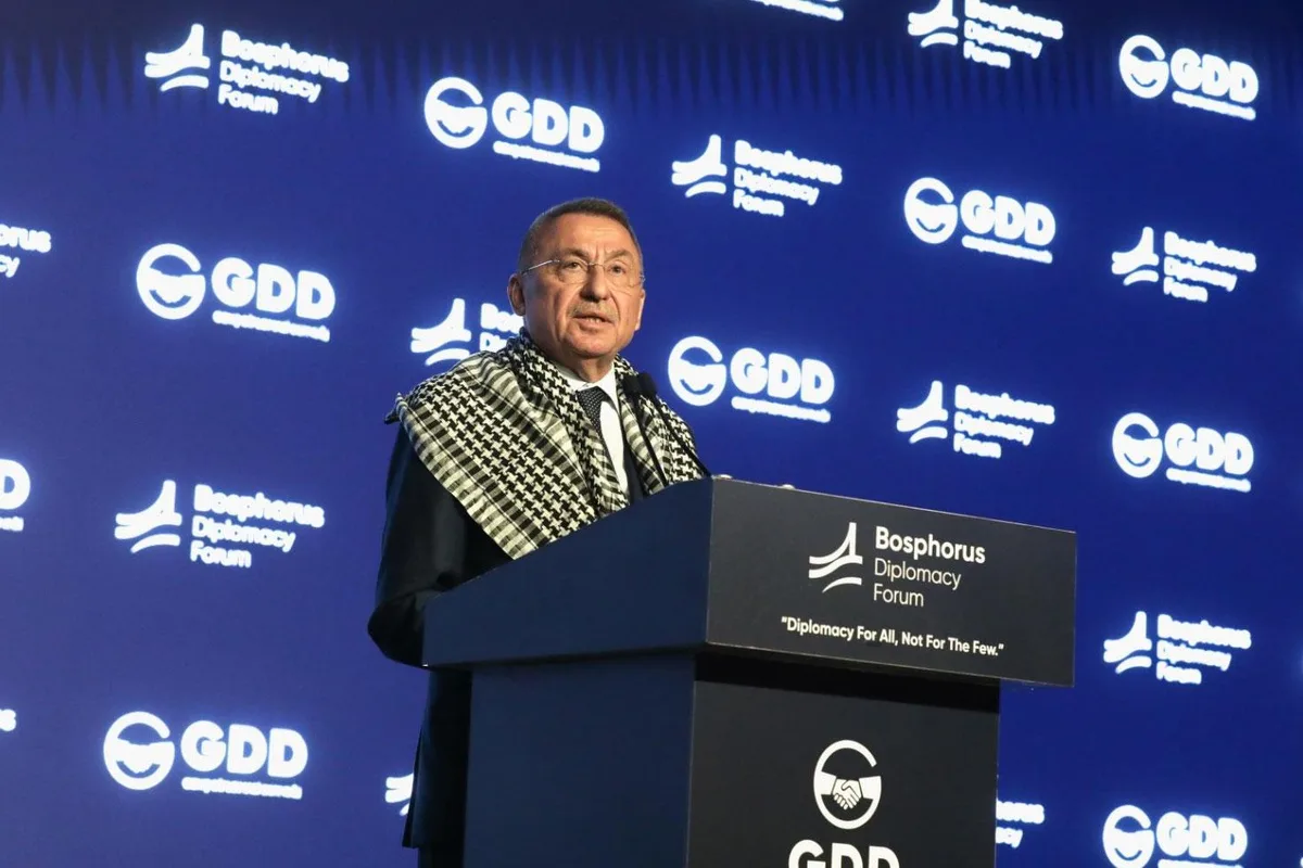 Fuat Oktay'dan Filistin mesajı: Bu tablo tesadüf değil, hesaplı bir zulümdür