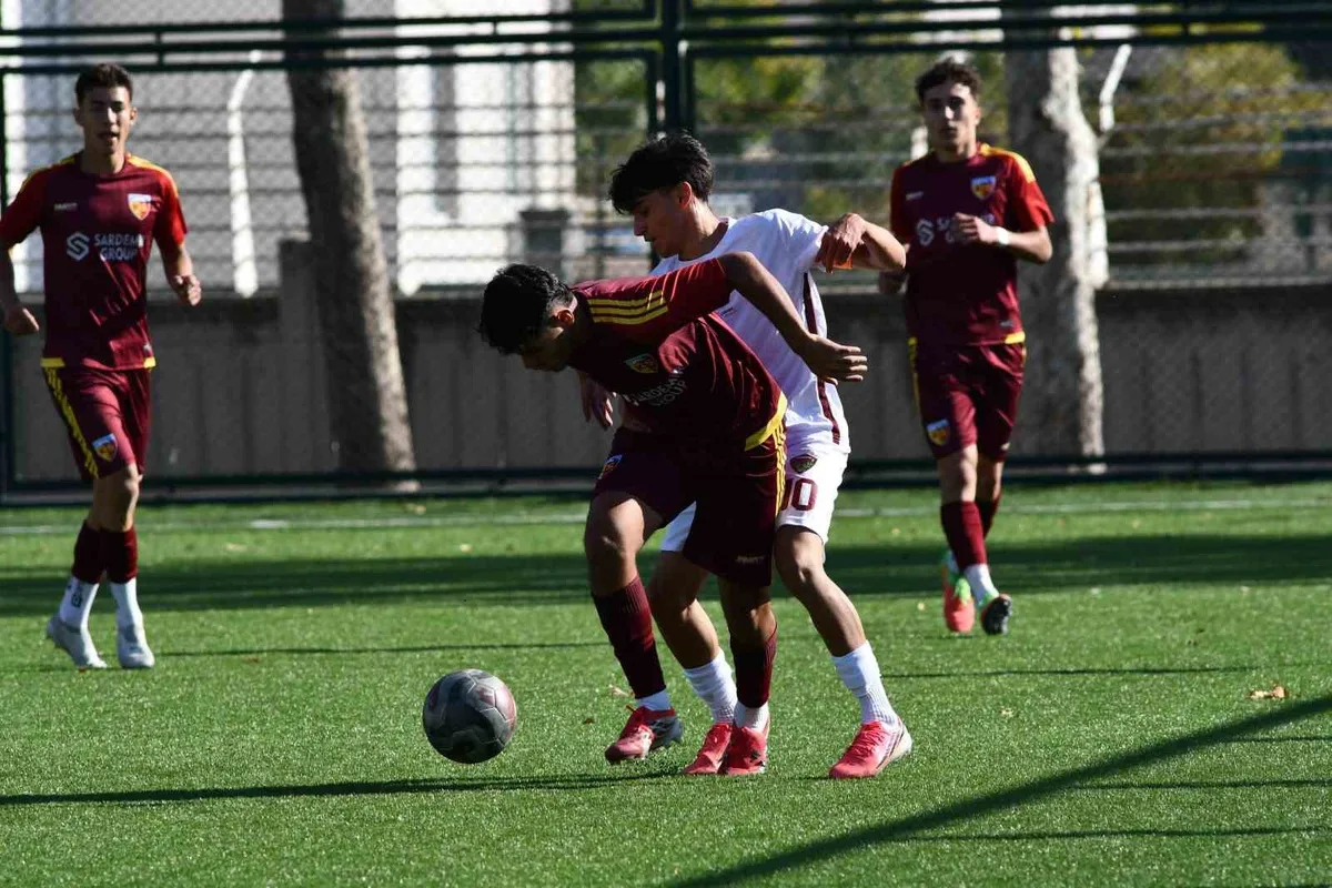 Kayserispor U19 ile Hatayspor U19, U19 Gelişim Ligi 13. grupta 1-1 berabere kaldı