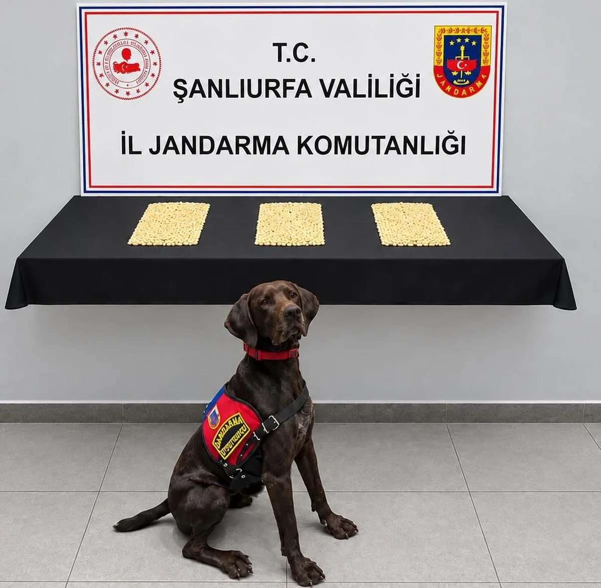 Şanlıurfa Eyyübiye'de 2 bin 970 Captagon hap ele geçirildi, 2 şüpheli gözaltında