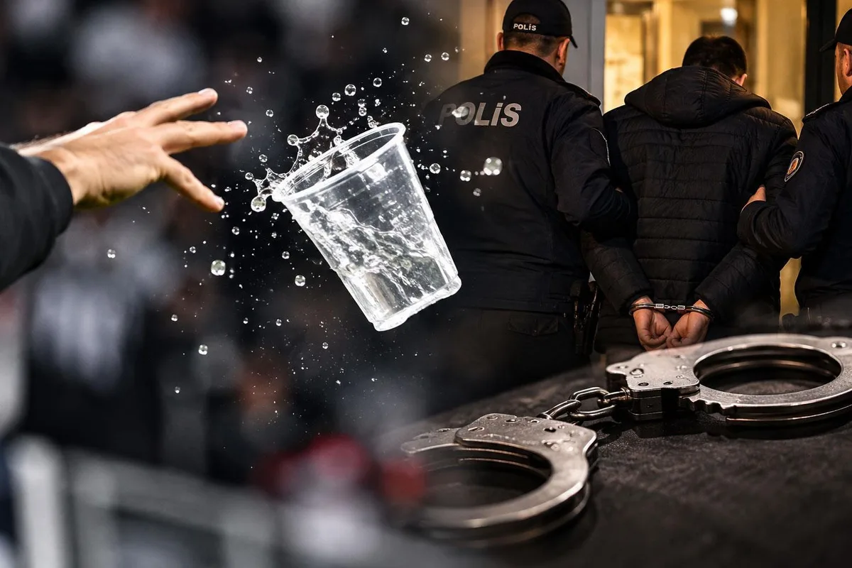 Bir bardak su başına iş açtı! Tutuklanması isteniyor