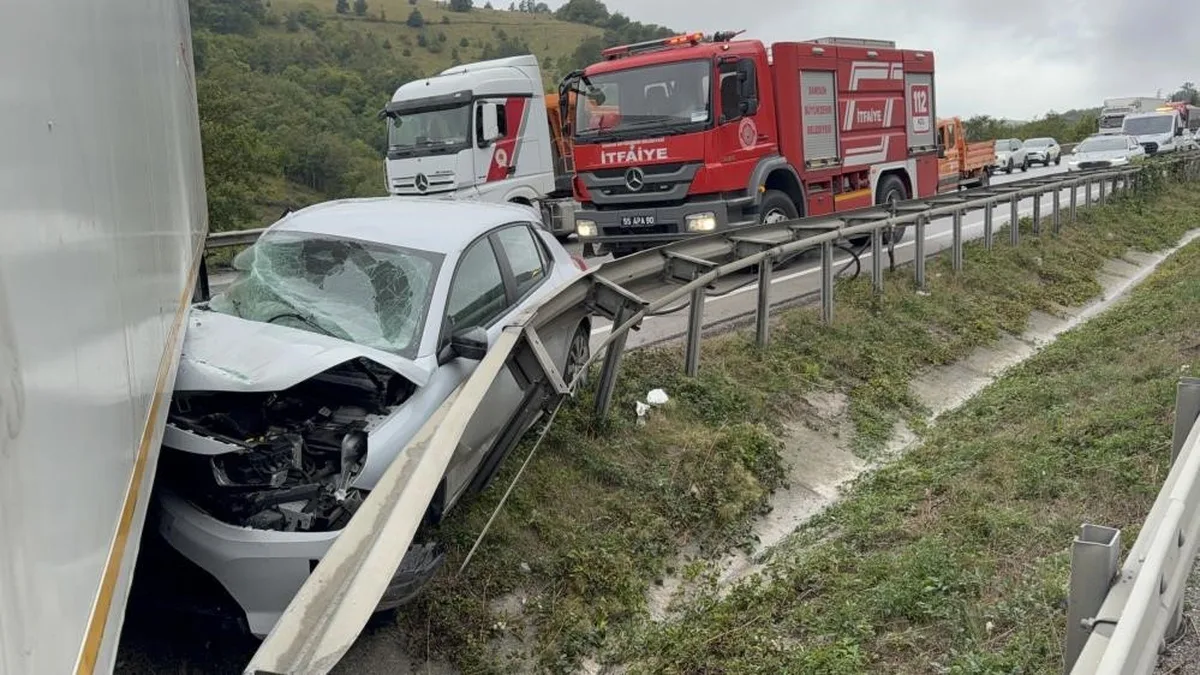 Samsun'da eylülde 1163 trafik kazasında 3 kişi öldü, 765 kişi yaralandı