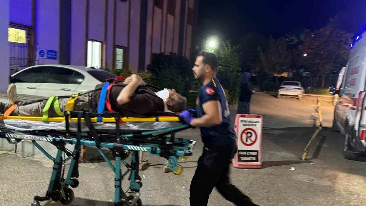 Adıyaman Kahta'da iki otomobil çarpıştı, kazada 8 kişi yaralandı