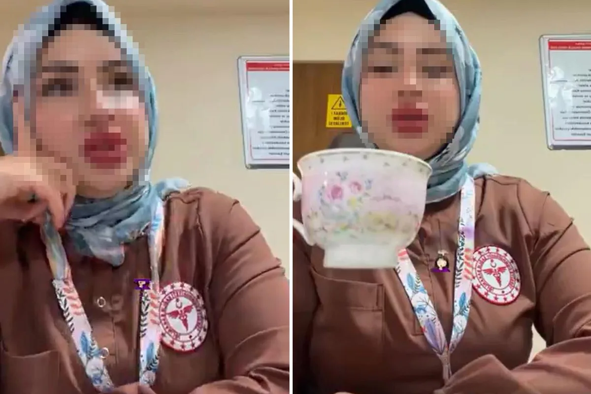 Sağlık çalışanının paylaştığı videoya tepki yağıyor