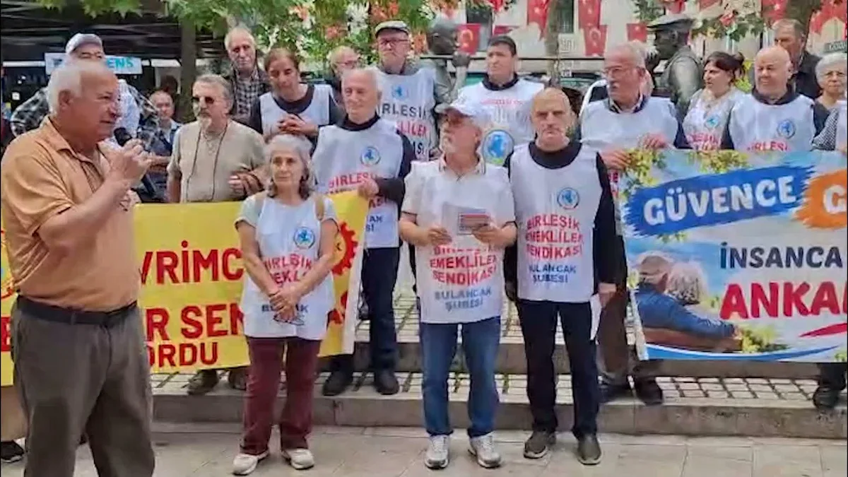 Emeklilerin Ankara yürüyüşü Ordu'da sürdü, talepler 13 Ekim'de TBMM'ye taşınacak