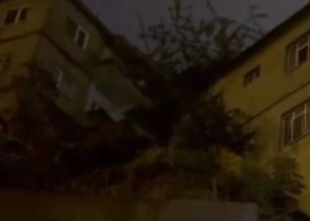 Zonguldak'ta çöken binanın görüntüleri çıktı, 74 yaşındaki Türkan Akçaharman Özhan öldü