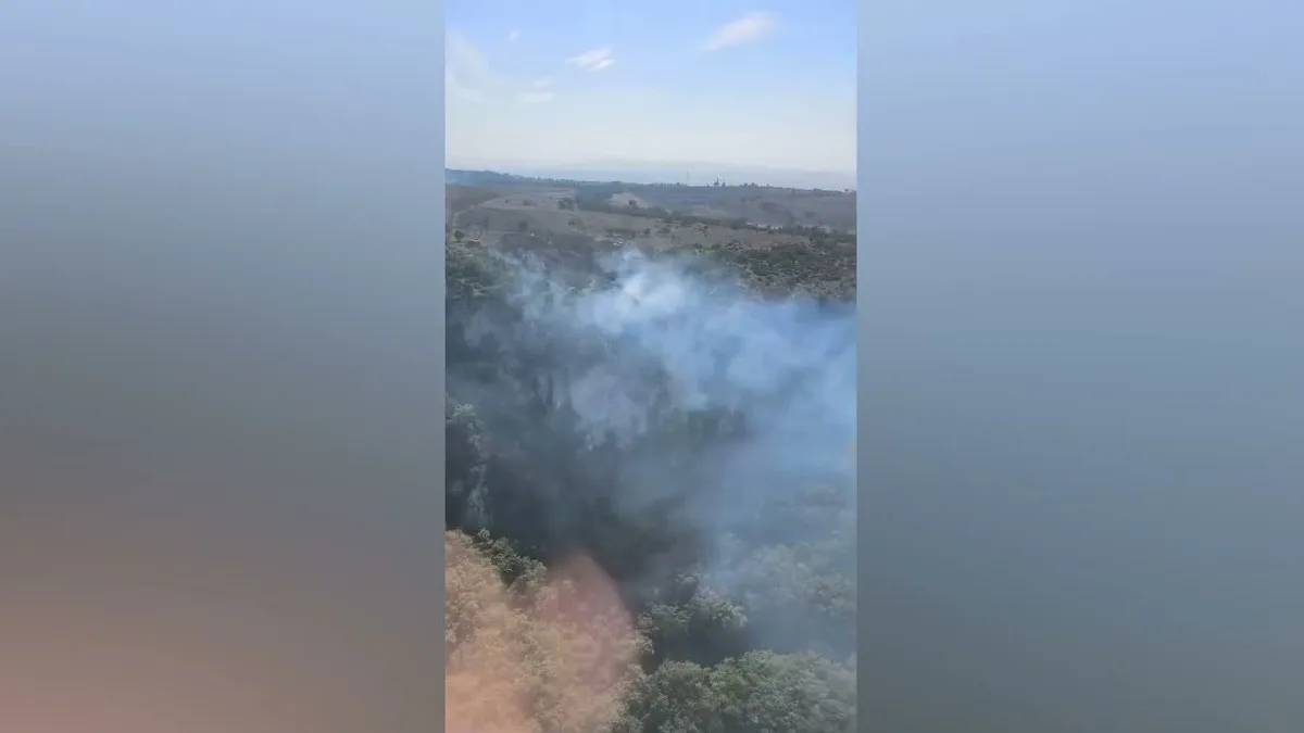 Bilecik'te örtü yangını yaklaşık 2 hektar alanı zarara uğrattı, kontrol altına alındı