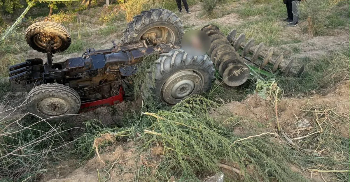 Manisa Alaşehir'de devrilen traktörün altında kalan Selçuk Şimşek öldü