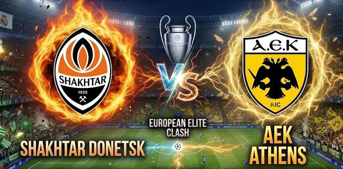 Shakhtar Donetsk AEK maçı hangi kanalda, Shakhtar Donetsk AEK maçı nereden CANLI izlenir?