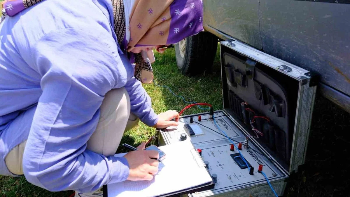 Erzincan'da Karadiğin ve Soğukoluk meralarında su için sondaj yerleri belirleniyor